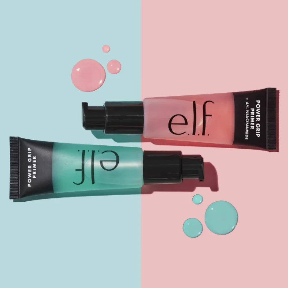 ELF Niacinamide Gel Primer – 4% Niacinamide + Hyaluronic Acid | Hydrating & Brightening Pre-Makeup Base