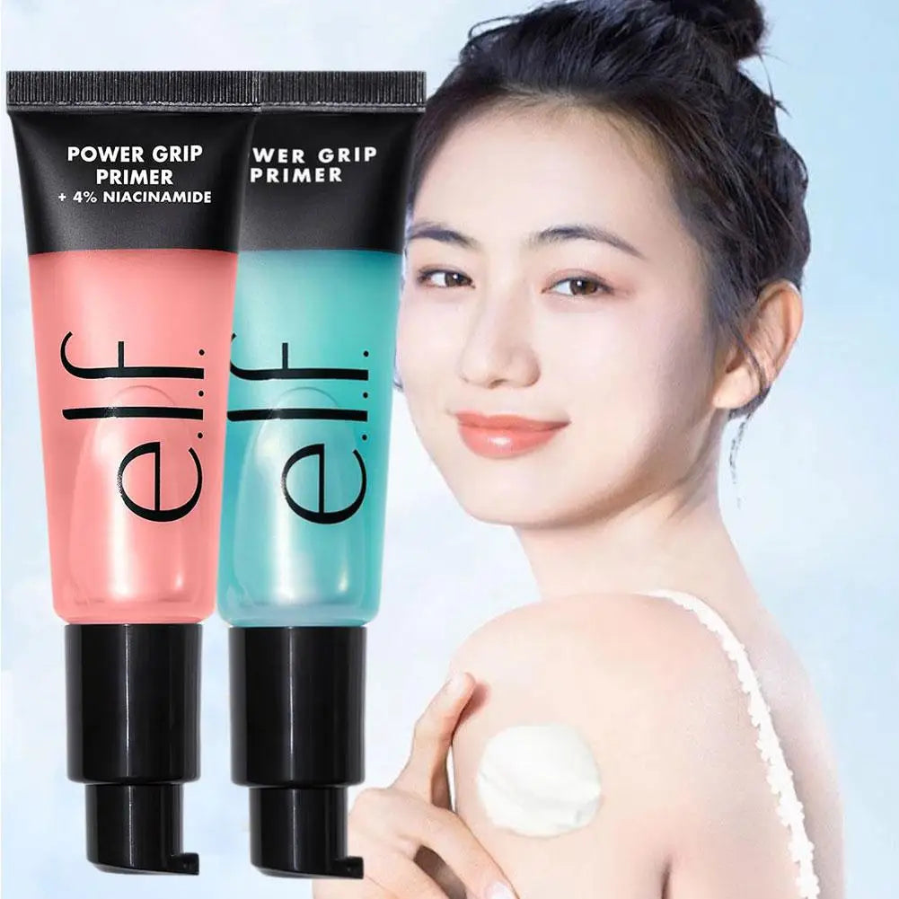 ELF Niacinamide Gel Primer – 4% Niacinamide + Hyaluronic Acid | Hydrating & Brightening Pre-Makeup Base