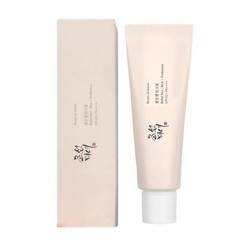 "Anua Rice Probiotic Sunscreen & Essence ā Lightweight, Hydrating, Non-Greasy"