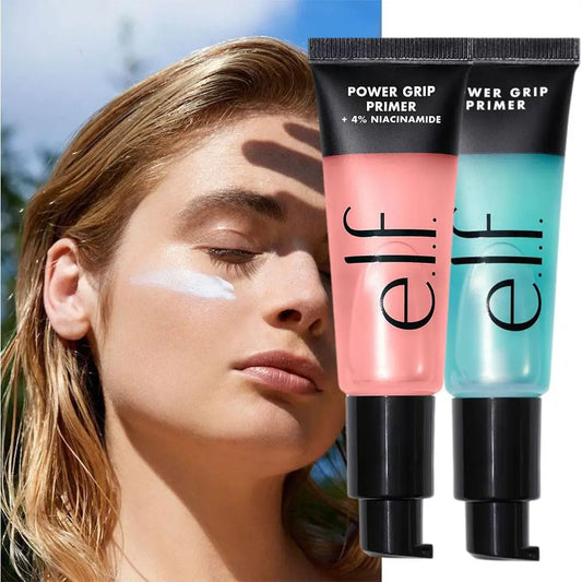 ELF Niacinamide Gel Primer – 4% Niacinamide + Hyaluronic Acid | Hydrating & Brightening Pre-Makeup Base
