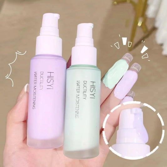 HISYI Silky Clear Isolation Cream – Color Correcting Makeup Primer (Natural, Green, Purple)