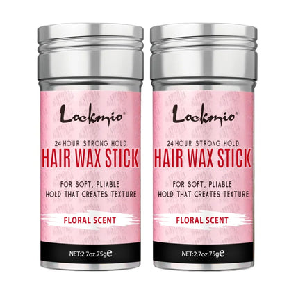 Lockmio Professional Styling Wax Stick – Anti-Frizz Pomade for Flyaways, Natural Hair & Wigs
