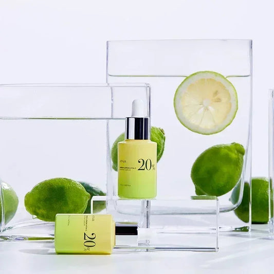 Korean Heartleaf Anua Anti-Aging Skin Care Set – Toner, Essence, Emulsion & Deep Cleansing Facial Wash