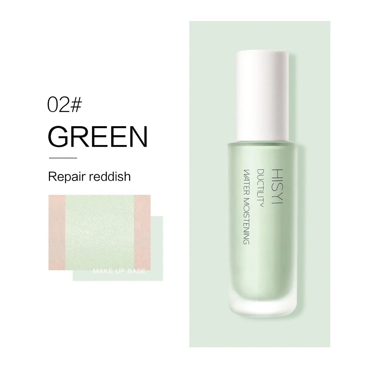 HISYI Silky Clear Isolation Cream – Color Correcting Makeup Primer (Natural, Green, Purple)