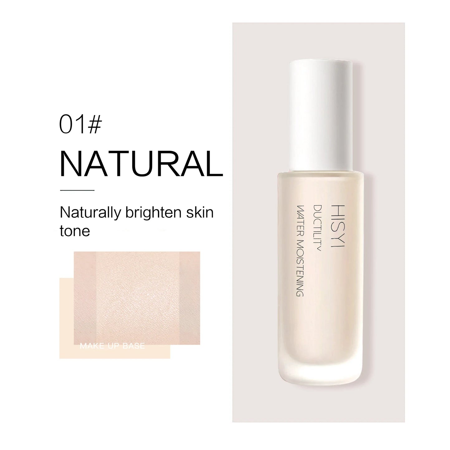 HISYI Silky Clear Isolation Cream – Color Correcting Makeup Primer (Natural, Green, Purple)